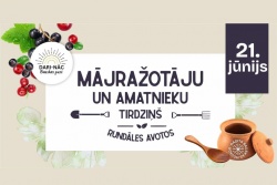 Līgo ieskaņās tirdziņš Rundāles Avotos Bauskas TIC